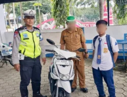 Polisi Tertibkan Pelajar Pengendara Motor di Takalar, Orang Tua Diminta Lebih Awasi Anak