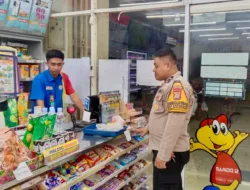Patroli Malam di Minimarket, Polisi Perkuat Sinergi Kamtibmas di Tarembang