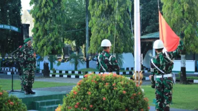 Pimpin Upacara 17-an, Kasdim 1426 Takalar Bacakan Amanat Panglima TNI