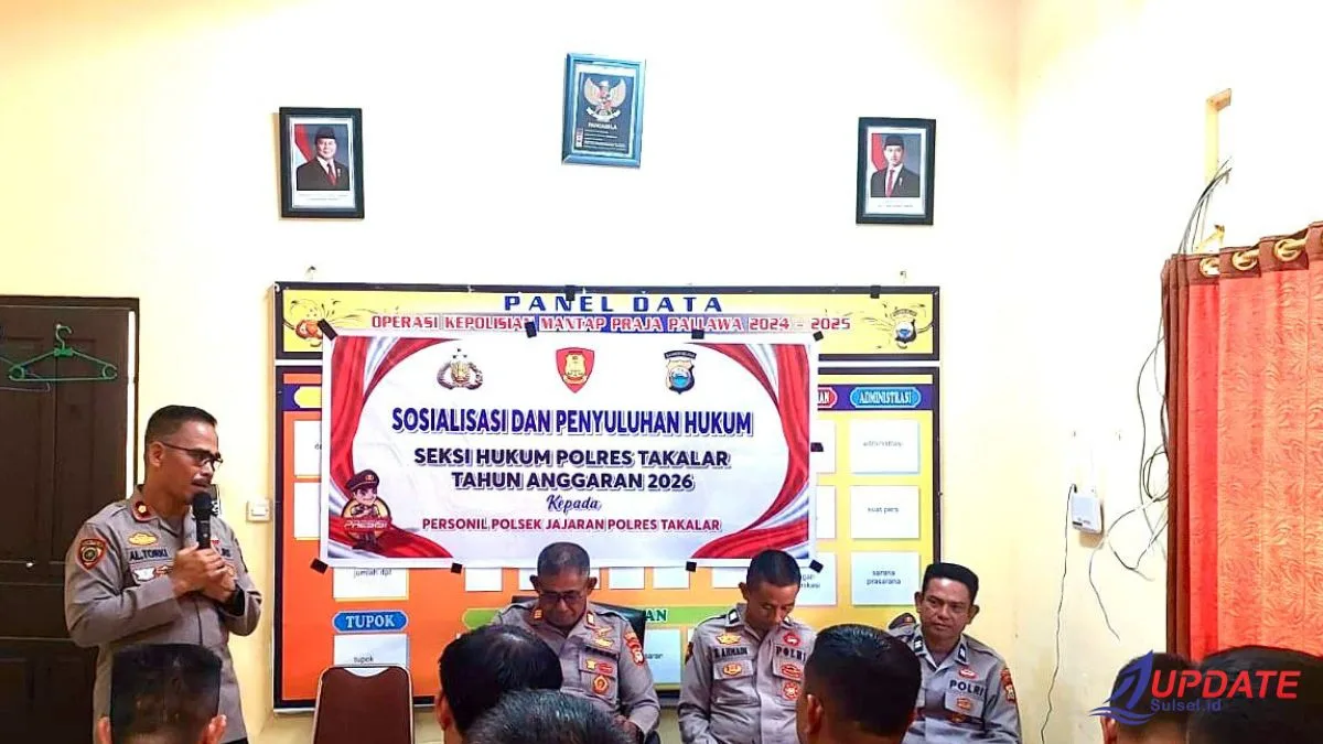 Kapolres Takalar Tekankan Profesionalisme dan Disiplin dalam Apel Pagi 20260414 080722 0000 l Update Sulsel