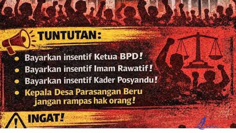 Skandal Insentif Desa Parasangang Beru Mengemuka, Aktivis Soroti Mandeknya Audit Inspektorat