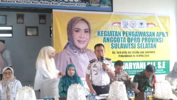 Kelurahan Tolo Kota Sambut Kunjungan Hj Maryani Ali, Warga Titip Harapan Perbaikan Jalan Rusak