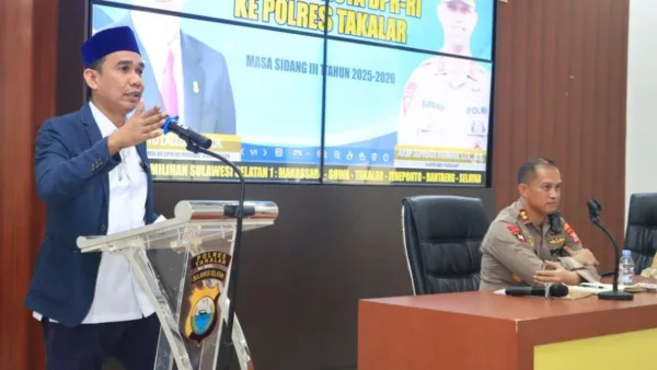 Kejahatan Konvensional Turun, Komisi III DPR RI Apresiasi Kinerja Polres Takalar