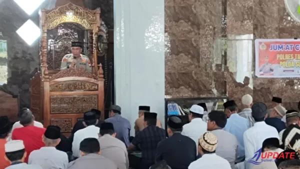 Dari Mimbar ke Dialog: Polisi di Takalar Tampung Curhat Warga Soal Kamtibmas