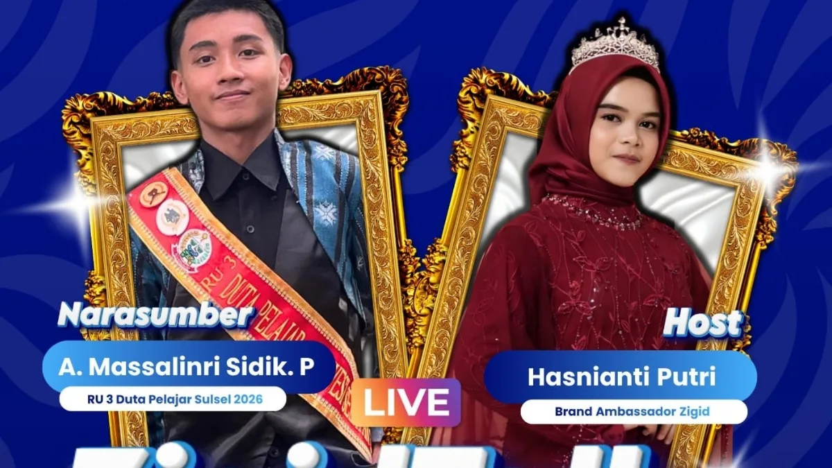 RU 3 Dupel Sulsel 2026 Akan Ungkap Rahasia Lolos Ajang Bergengsi di ZigidTalks Eps. 5 1 RU 3 Dupel Sulsel 2026 Akan Ungkap Rahasia Lolos Ajang Bergengsi di ZigidTalks Eps. 5