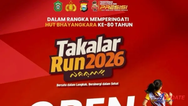 Menyongsong HUT Bhayangkara ke-80, Takalar Run 2026 Siap Gaet 1.500 Pelari