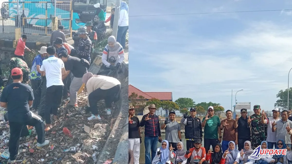 Sinergi Hebat di Dermaga Galesong, TNI dan Pemerintah Kompak Bersihkan Sampah Pesisir 1 Sinergi Hebat di Dermaga Galesong, TNI dan Pemerintah Kompak Bersihkan Sampah Pesisir