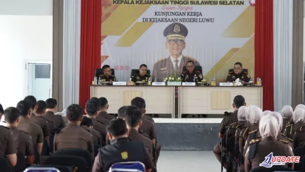 Kunjungi Kejari Luwu, Kajati Sulsel Tekankan Integritas, Profesionalisme dan Kenyamanan Kerja