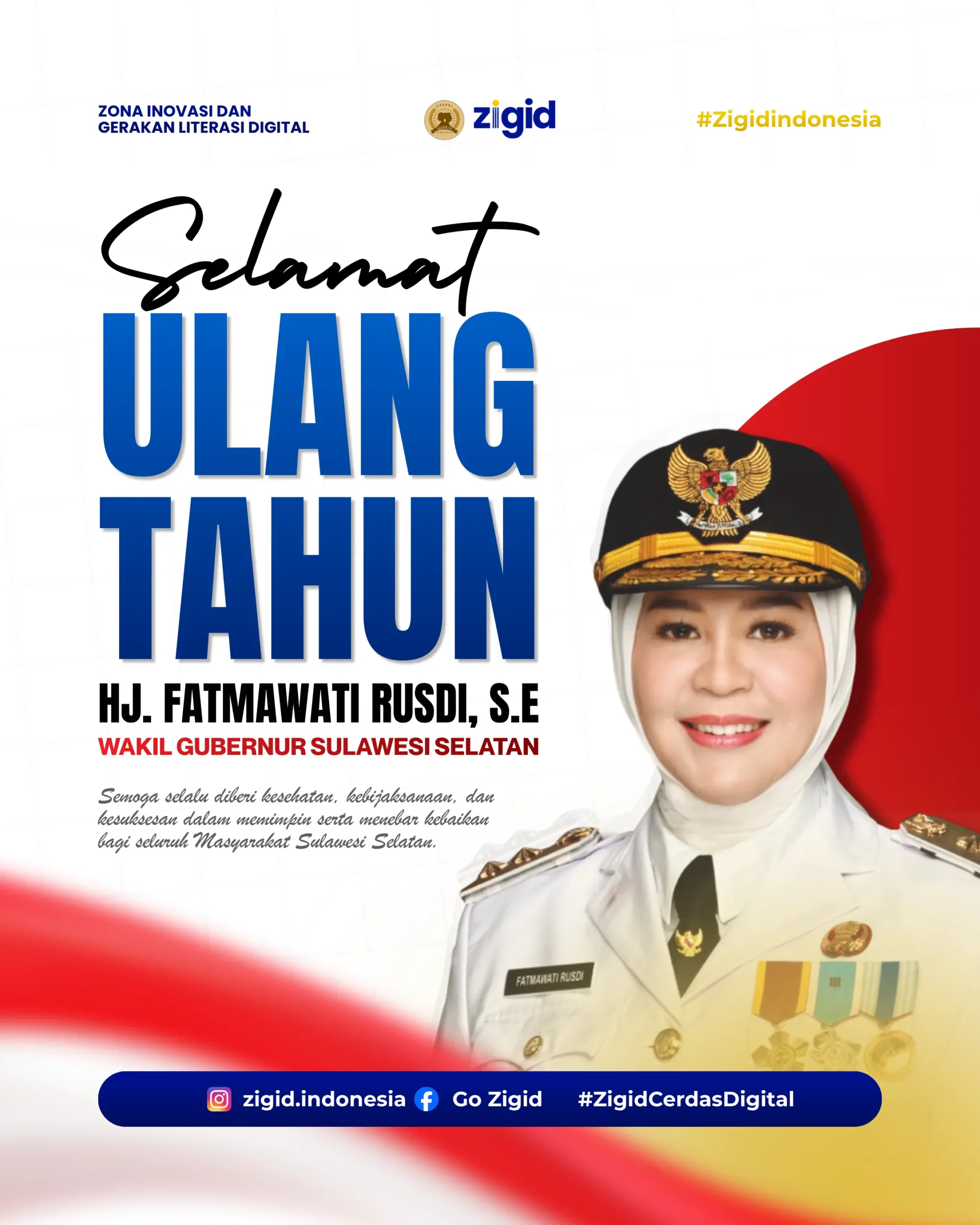 Hari Ulang tahun Wakil Gubernur Sulawesi Selatan