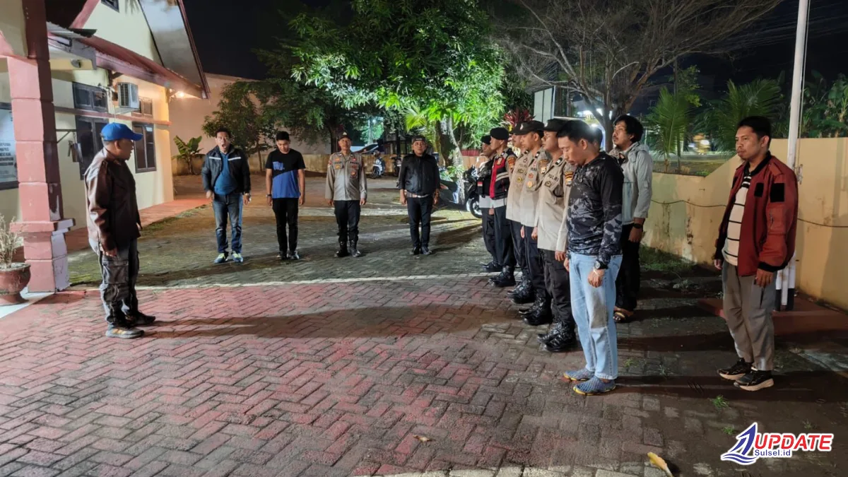 Patroli Cipta Kondisi Polsek Pattallassang Sasar Titik Rawan Gangguan Kamtibmas Pada Malam Hari 2 64850 l Update Sulsel