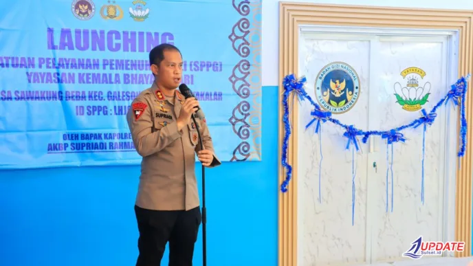 Polres Takalar Launching SPPG Kemala Bhayangkari, Dukung Pemenuhan Gizi Anak di Galesong Utara. 3 88141 l Update Sulsel