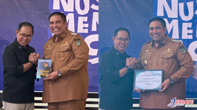 Pemprov Sulsel Apresiasi Gerakan Literasi Maros, Bupati Chaidir Syam Raih Penghargaan 4 Bupati Maros 20260524 084355 0000 l Update Sulsel