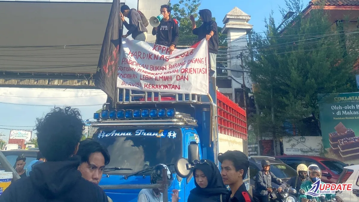 Hardiknas 2026 Memanas, Aksi KPPM Soroti Mahal Pendidikan hingga Dugaan Provokasi Aparat