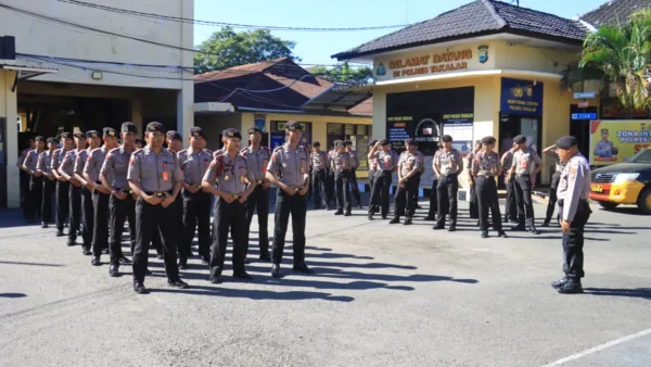 Latihan Dasar PHH Brimob, Siswa Latja SPN Batua Gel. I 2026 Asah Kesiapsiagaan di Polres Takalar