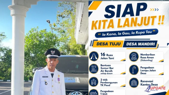Banyak Prestasi, Warga Desa Tuju Jeneponto Dorong Karaeng Sore Kembali Memimpin di Pilkades 2027