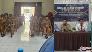 Camat Tamalatea Buka Sosialisasi Pengelolaan Dana Desa, Gandeng Kanit Tipikor Polres Jeneponto