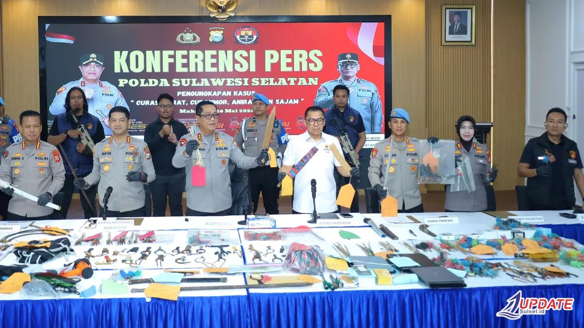 Kapolda Sulsel jumpa Pers 20260526 192800 0000 l Update Sulsel