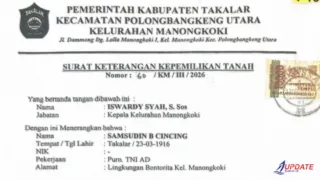 Oknum Lurah Manongkoki Diduga Terbitkan SKKT Bermasalah, Sengketa Lahan Bergulir di PN Takalar