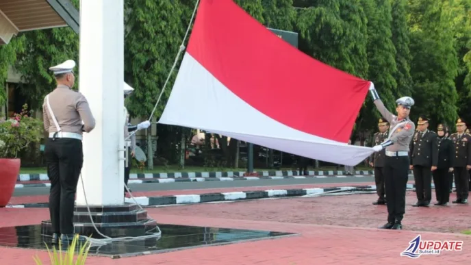 Peringati Harkitnas ke-118, Polda Sulsel Gelar Upacara Pengibaran Bendera Merah Putih 5 Peringati Harkitnas ke-118, Polda Sulsel Gelar Upacara Pengibaran Bendera Merah Putih