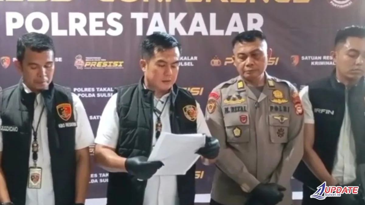 Satreskrim Polres Takalar Bongkar Lima Kasus Kriminal, Pelaku Penikaman hingga Aksi Busur Dibekuk 1 Polres Takalar 20260513 202806 0000 l Update Sulsel