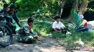 Ritual Adat Tandai Dimulainya Pembangunan Jembatan Aramco Penghubung Desa Kaluppini dan Desa Tokkonan