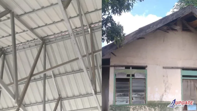 Atap SDN 6 Kelara Rusak, Guru dan Siswa Harapkan Perhatian Serius dari Dinas Pendidikan Jeneponto