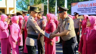62 Personel Polres Takalar Naik Pangkat, Kapolres: Pangkat Baru Adalah Amanah untuk Meningkatkan Pengabdian