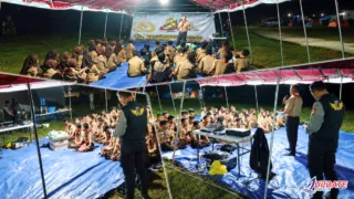Kasat Binmas Polres Maros Tanamkan Jiwa Bhayangkara kepada 50 Generasi Muda di Bumi Perkemahan