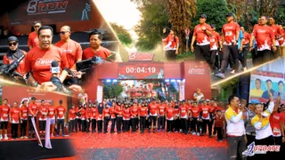 Kapolda Sulsel Pimpin Olahraga Bersama, Ribuan Peserta Meriahkan Hari Bhayangkara ke-80