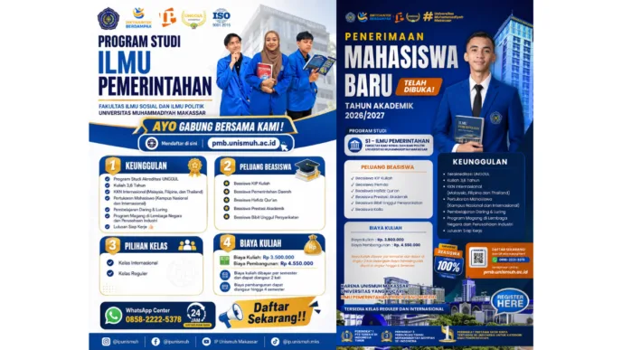 11.721 Pendaftar Warnai PMB Unismuh Makassar, Masih Ada 69 Prodi yang Dibuka Hingga 15 Agustus 2026 2 28623 l Update Sulsel