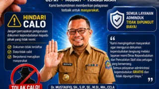 Dukcapil Jeneponto Tegaskan Seluruh Layanan Adminduk Gratis, Hadirkan Inovasi Jemput Bola untuk Warga