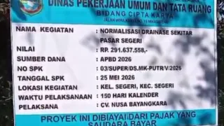 Diduga Tak Sesuai RAB, DPP LSM GARDA R.I Desak APH Audit Proyek Normalisasi Drainase di Segeri Pangkep