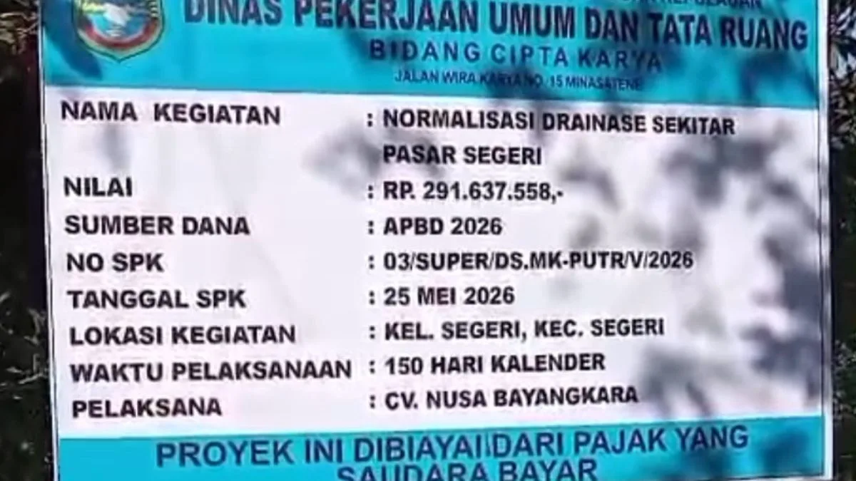 Papan proyek 20260726 203837 0000 l Update Sulsel