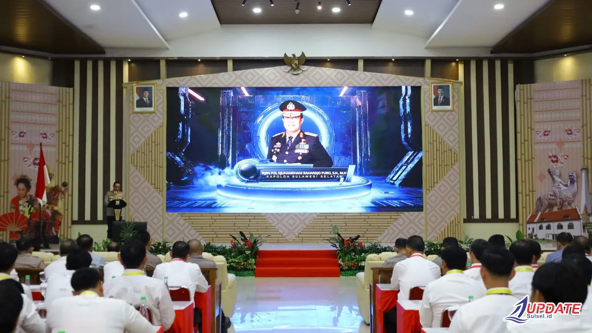 Perkuat Peran Intelijen, Kapolda Sulsel Buka Rakernis Intelkam 2026 di Mapolda Sulsel 1 Polda Sulsel 20260715 070325 0000 l Update Sulsel