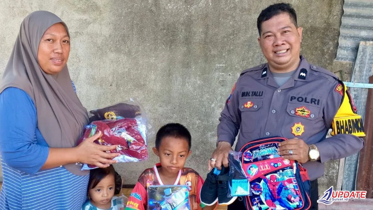 Seragam Baru untuk Hairil, Kepedulian Seorang Bhabinkamtibmas Menjaga Asa Anak Yatim di Takalar 1 Polres Jeneponto 20260709 070515 0000 l Update Sulsel