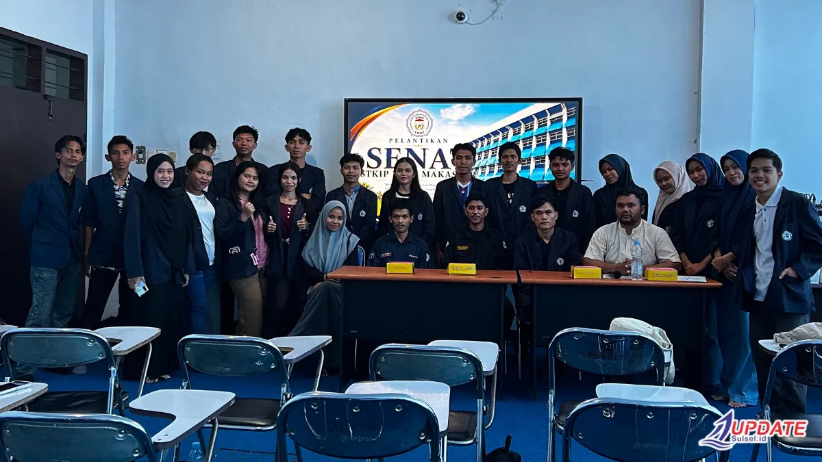 Dzul Rajali Nahkodai Senat Mahasiswa STKIP YPUP Makassar Siap Bangkitkan Semangat Organisasi 1 UPDATESULSEL.ID 20260705 132438 0000 l Update Sulsel