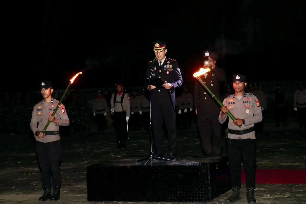 Kapolres Takalar Pimpin Apel Kehormatan, Heningkan Cipta untuk Para Pahlawan 1 IMG 20260817 WA0030 l Update Sulsel