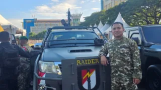 Kepala Desa Lebang Manai Hadiri Upacara HUT RI ke-81, Kobarkan Semangat Perjuangan