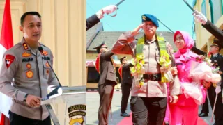 AKBP Ginanjar Resmi Jabat Kapolres Takalar, Tradisi Penyambutan dan Pelepasan AKBP Supriadi Rahman Penuh Haru