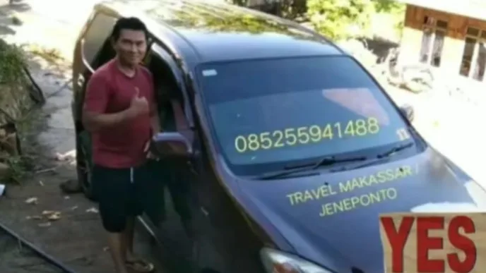 Sopir Avanza Rute Makassar–Kelara–Rumbia Siap Layani Penumpang dengan Ramah