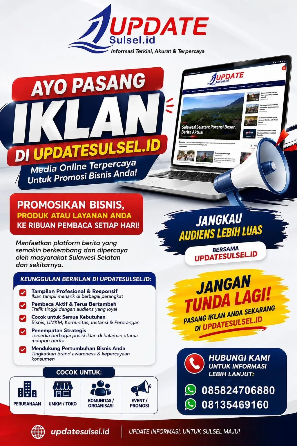 Pasang Iklan Update Sulsel Pasang Iklan Update Sulsel