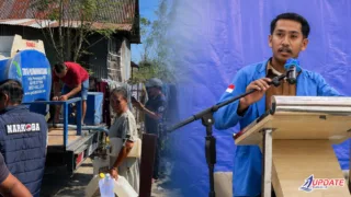 Ketua PB HIPERMATA Apresiasi Satres Narkoba Polres Takalar Salurkan Air Bersih untuk Warga Laikang