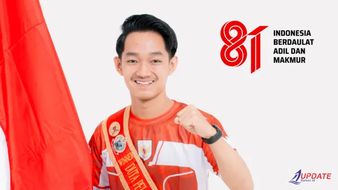 Rayakan HUT RI ke-81, Winner Duta Pelajar Sulsel 2026 Ajak Generasi Muda Terus Berkarya