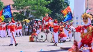 Atraksi Marching Band Semarakkan HUT RI ke-81, Daeng Manye Puji Kreativitas Pelajar Takalar