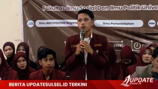 Jalan Sultan Alauddin Disebut “Podium Terindah”, Ketua PIKOM IMM FISIP Unismuh Titip Pesan Keras ke 298 Maba