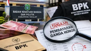 BPK Temukan Dugaan Pembayaran Ganda Honor di Kesbangpol Takalar