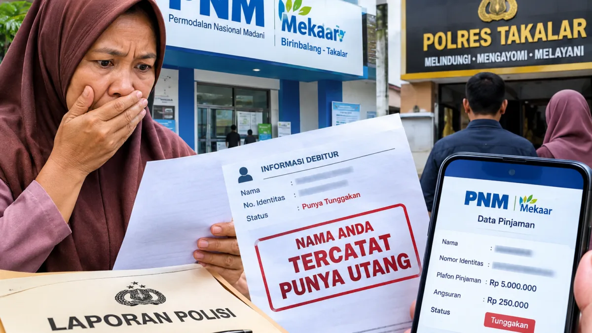 Kaget Namanya Tercatat Punya Utang, Warga Takalar Polisikan PNM Mekaar Birinbalang