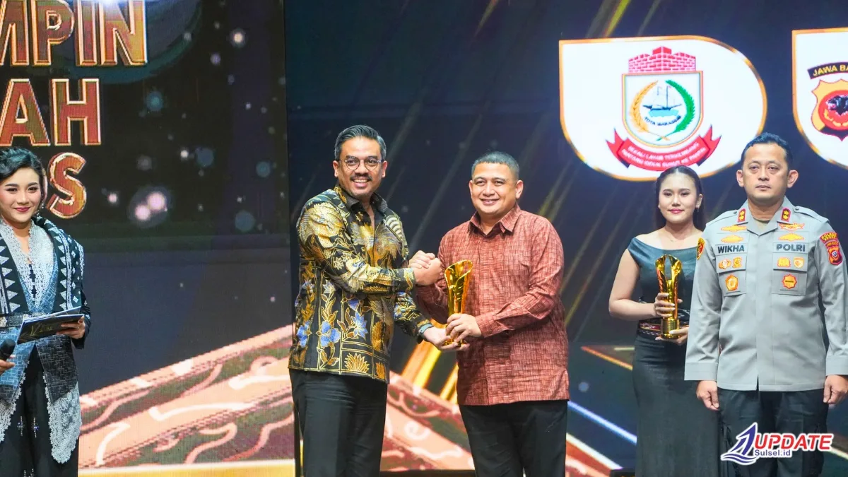Satu-satunya dari Sulsel, Wali Kota Makassar Munafri Raih Penghargaan Nasional 2026