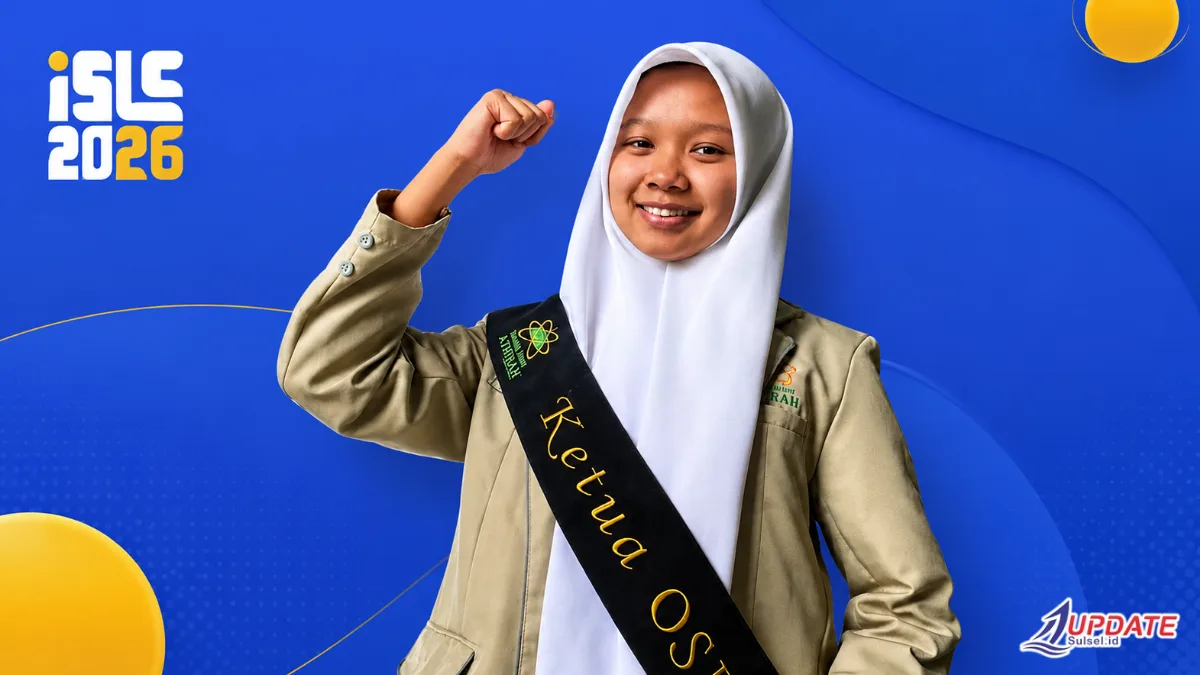 Satu-satunya dari Bone? Andi Balqis Tembus 100 Ketua OSIS Terbaik Indonesia, Wakili Sulsel di ISLC 2026