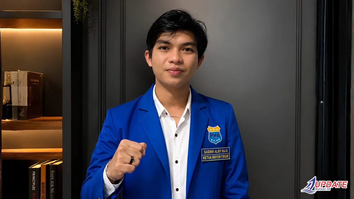 Ketua Komisariat PMII Universitas Handayani Makassar, Saidina Alief Raja, Soroti Kelangkaan BBM, LPG, dan Pemadaman Listrik